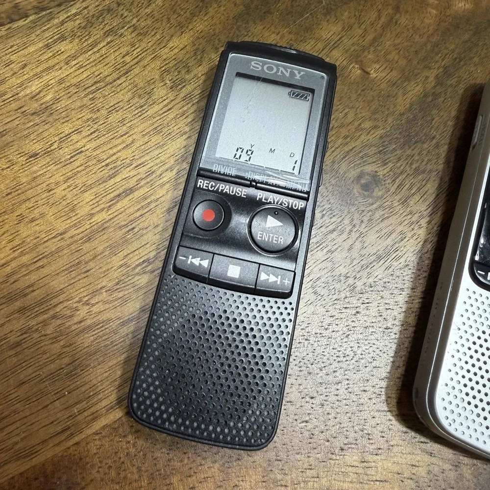 Sony Voice Recorder Lot ICD- P620 BX112 Tested Working Lot Of 3